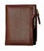 BOGESI Casual Brown Genuine Leather Wallet